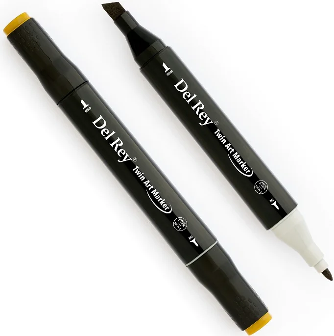 DEL REY GRAFİK MARKÖR TWIN MN-DR042 BRONZE GREEN (Best)