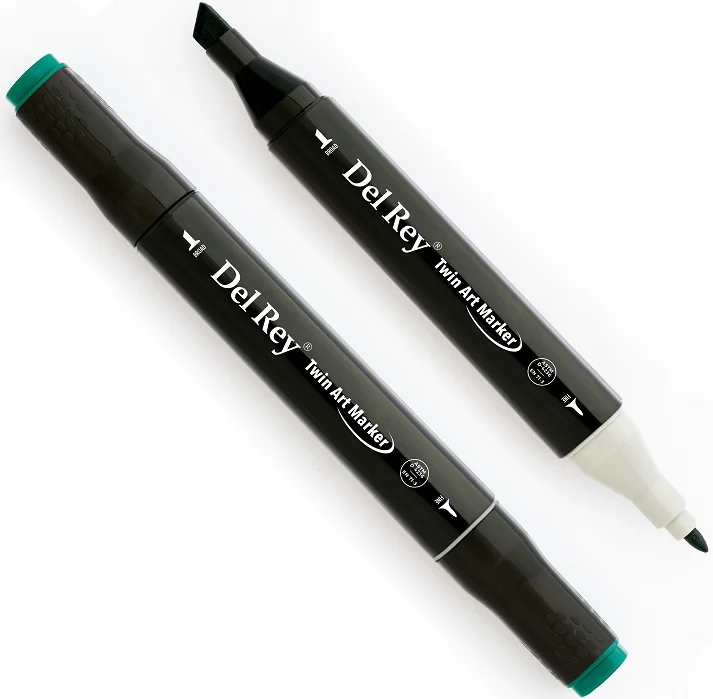 DEL REY GRAFİK MARKÖR TWIN MN-DR051 DARK GREEN (Best)