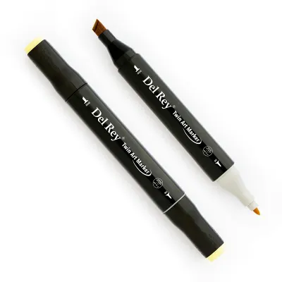 DEL REY GRAFİK MARKÖR TWIN MN-DR049 PASTEL GREEN (Best)