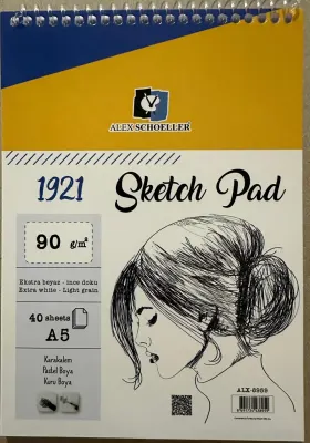 ALEX SKETCH DEFTERİ A5 90 GR SPR. 40 LI ALX-8959