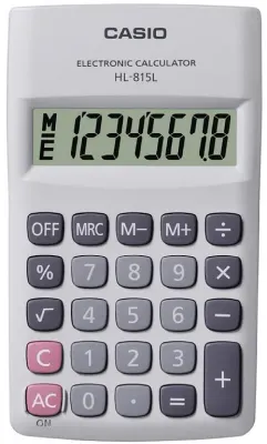 CASIO HESAP MAKİNESİ HL-815L-WE-W-DP