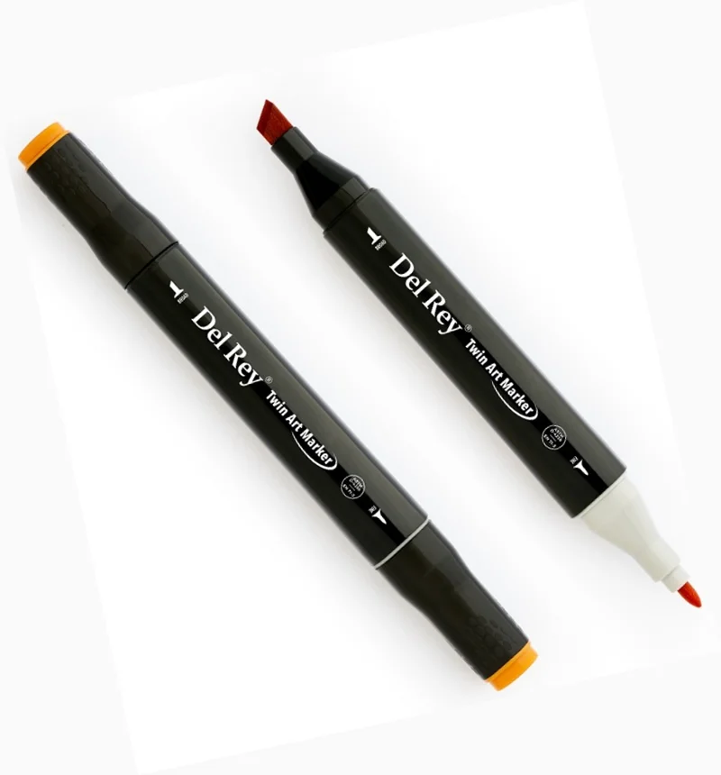 DEL REY GRAFİK MARKÖR TWIN MN-DR021 TERRA COTA (Best)