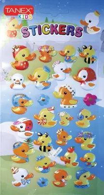 TANEX TNX-26159 3D PUFFY ETİKET 1 AD. TNX2615901