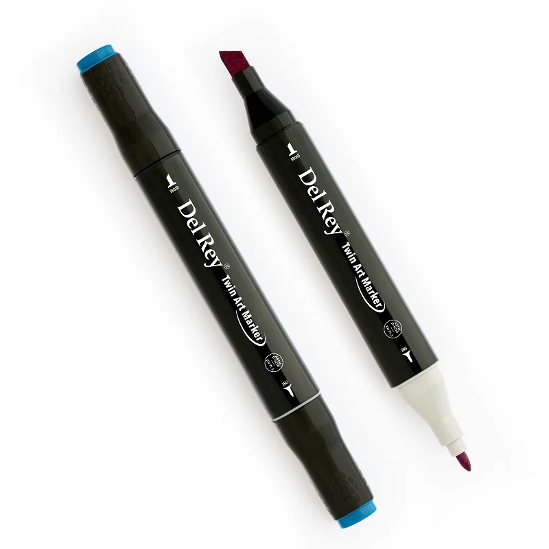 DEL REY GRAFİK MARKÖR TWIN MN-DR070 ROYAL BLUE (Best)