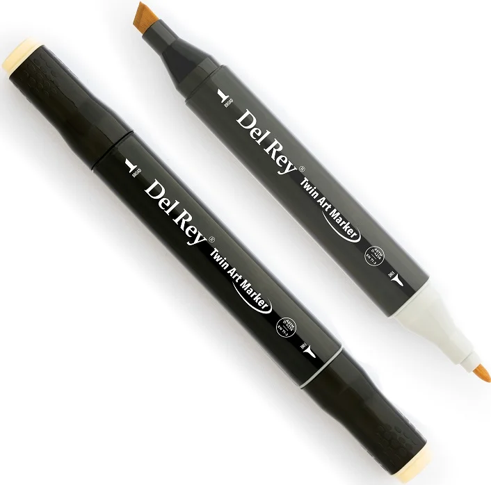 DEL REY GRAFİK MARKÖR TWIN MN-DR141 BUTTERCUP YELLOW (Best)
