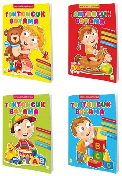 EMA ÇOCUK - TONTONCUK BOYAMA 4 ÇEŞİT (Best)