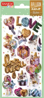 TANEX ETİKET PUFFY BALON TNX-26004