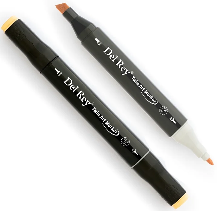 DEL REY GRAFİK MARKÖR TWIN MN-DR142 PALE CREAM (Best)