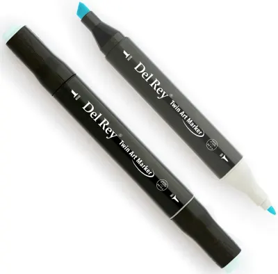 DEL REY GRAFİK MARKÖR TWIN MN-DR182 FROST BLUE (Best)