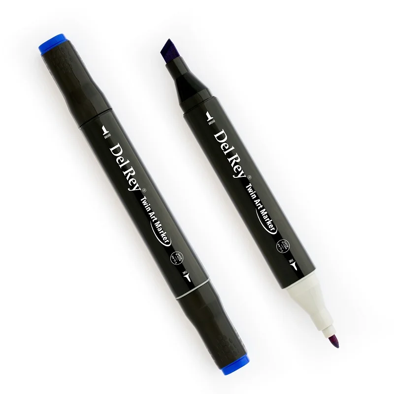 DEL REY GRAFİK MARKÖR TWIN MN-DR071 COBALT BLUE (Best)