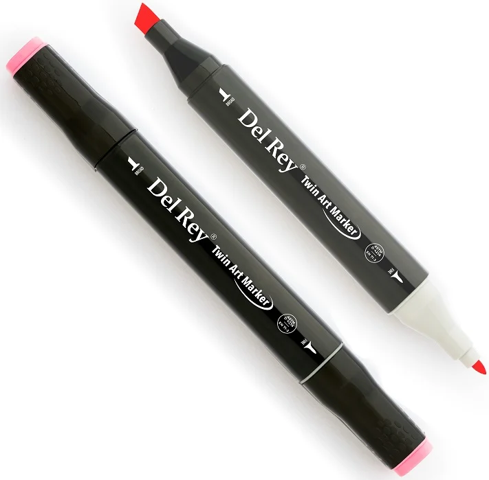DEL REY GRAFİK MARKÖR TWIN MN-DR198 TENDER PINK (Best)
