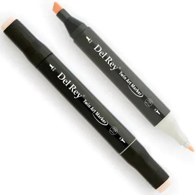 DEL REY GRAFİK MARKÖR TWIN MN-DR132 MILKY WHITE (Best)