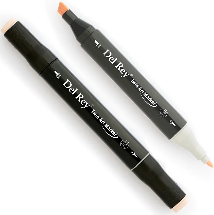 DEL REY GRAFİK MARKÖR TWIN MN-DR132 MILKY WHITE (Best)