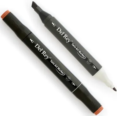 DEL REY GRAFİK MARKÖR TWIN MN-DR093 BURNT ORANGE