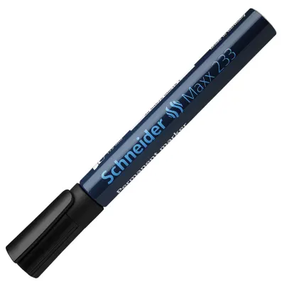 SCHNEIDER PERMANENT MARKÖR MAXX 233 KESİK UÇ SİYAH SCM241