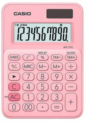 CASIO HESAP MAKİNESİ MS-7UC-PK