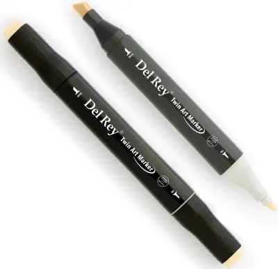DEL REY GRAFİK MARKÖR TWIN MN-DR134 RAW SILK