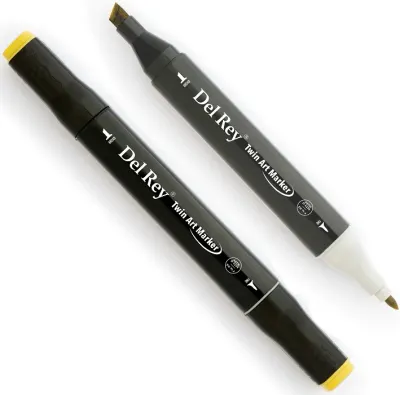 DEL REY GRAFİK MARKÖR TWIN MN-DR169 PUTTY (Best)