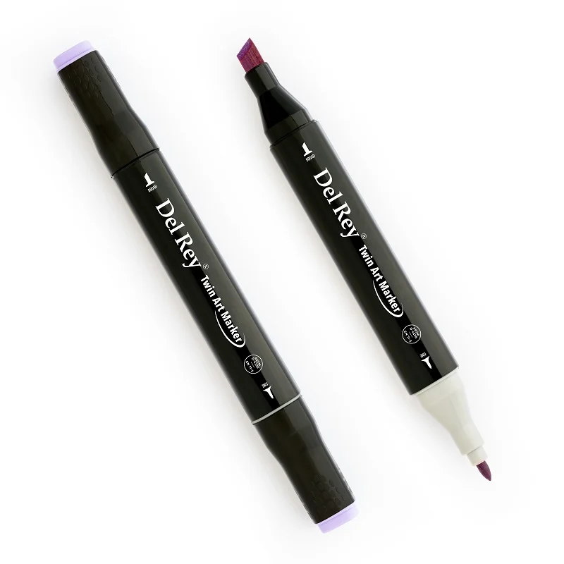 DEL REY GRAFİK MARKÖR TWIN MN-DR075 DARK BLUE LIGHT (Best)