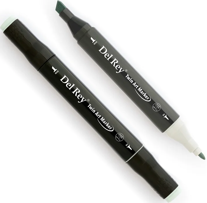 DEL REY GRAFİK MARKÖR TWIN MN-DRGG1 GREEN GREY (Best)