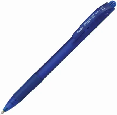PENTEL ROLLER KALEM FEEL IT BX417 0.7 MEKANİZMALI MAVİ Y BX417-C
