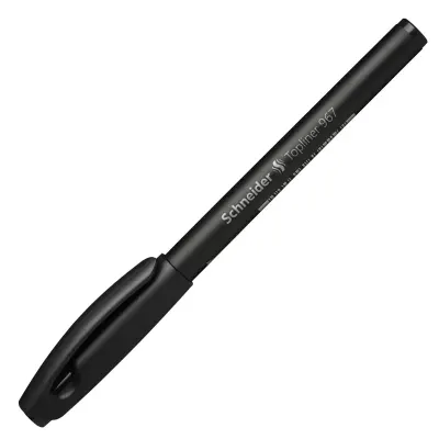 SCHNEIDER FİBER UÇLU KALEM TOPLINER 967 0.4 SİYAH SCR103K
