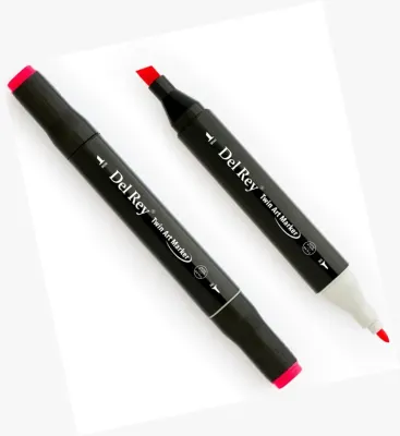 DEL REY GRAFİK MARKÖR TWIN MN-DR005 CHERRY PINK (Best)