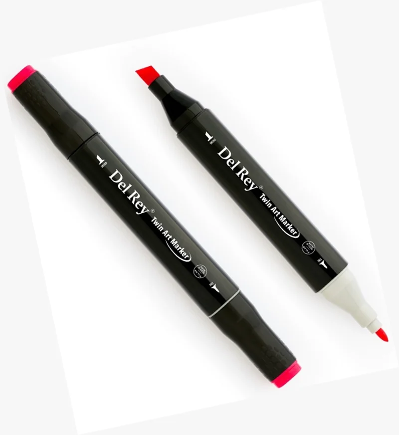 DEL REY GRAFİK MARKÖR TWIN MN-DR005 CHERRY PINK (Best)