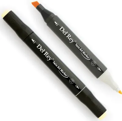 DEL REY GRAFİK MARKÖR TWIN MN-DR109 PEARL WHITE