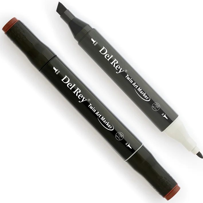 DEL REY GRAFİK MARKÖR TWIN MN-DR092 CHOCOLATE (Best)