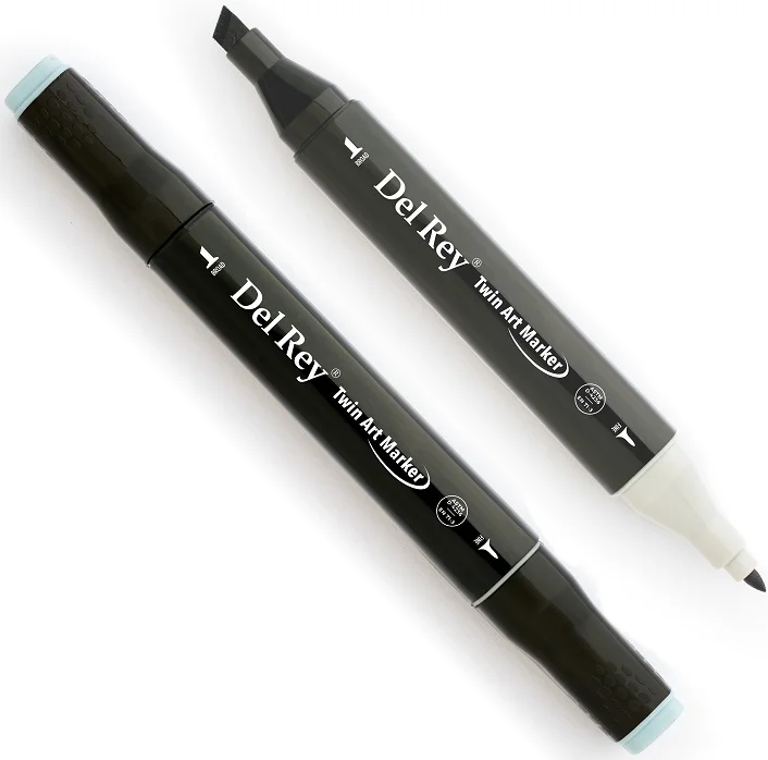 DEL REY GRAFİK MARKÖR TWIN MN-DRBG5 BLUE GREY (Best)