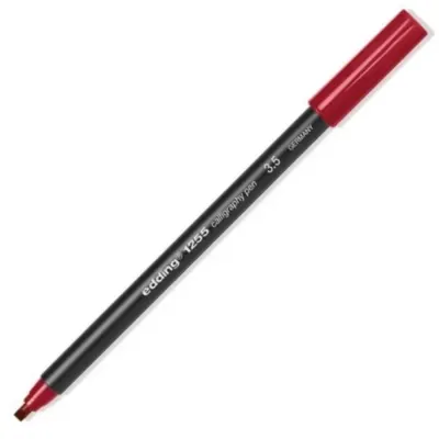 EDDING KALİGRAFİ KALEMİ E-1255 3,5 MM BORDO