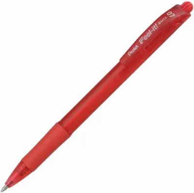 PENTEL ROLLER KALEM FEEL IT BX417 0.7 MEKANİZMALI KIRMIZI Y BX417-B