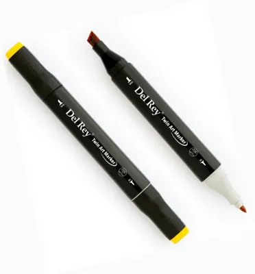 DEL REY GRAFİK MARKÖR TWIN MN-DR032 DEEP YELLOW (Best)