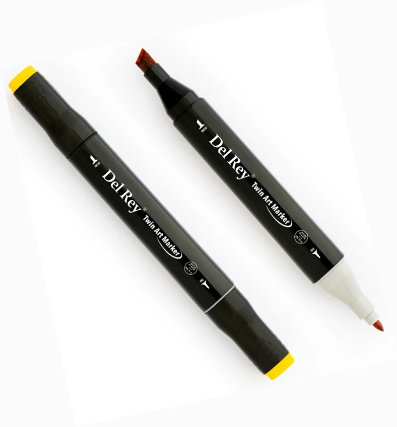 DEL REY GRAFİK MARKÖR TWIN MN-DR032 DEEP YELLOW (Best)