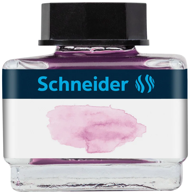 SCHNEIDER DOLMA KALEM MÜREKKEBİ CAM ŞİSE 15 ML 6938 LEYLAK SCD306