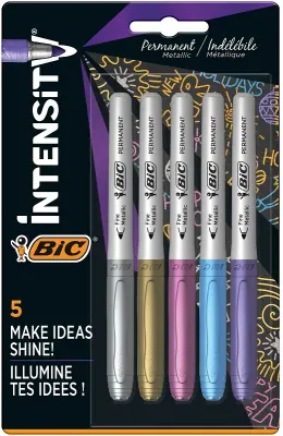 BIC MARKING KALEM 5 Lİ BLS. METALİK RENKLER 942861