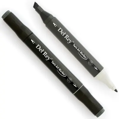 DEL REY GRAFİK MARKÖR TWIN MN-DRCG9 COOL GREY (Best)