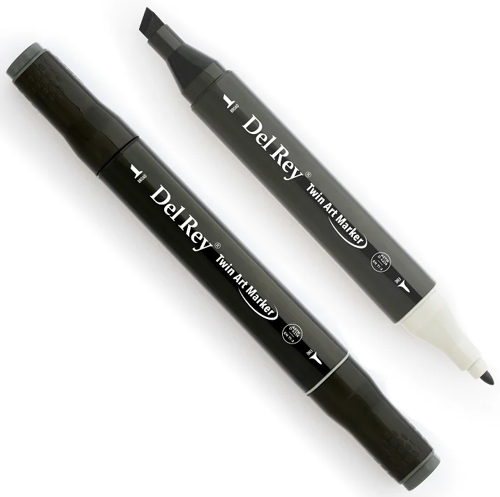 DEL REY GRAFİK MARKÖR TWIN MN-DRCG9 COOL GREY (Best)