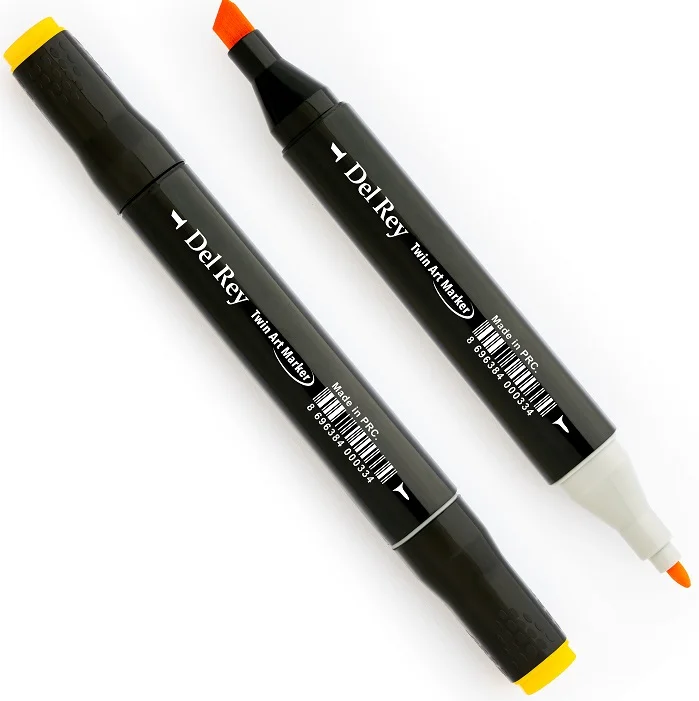 DEL REY GRAFİK MARKÖR TWIN MN-DR034 YELLOW (Best)