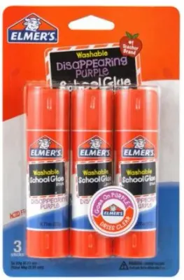 ELMERS YAPIŞTIRICI 6 GR MOR KAYBOLAN 3 LÜ BLİSTER 2136613