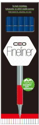 PASİF CEO FINELINER PLUS KALEM 12'Lİ KOYU MAVİ NO:10 CEO-FL0038