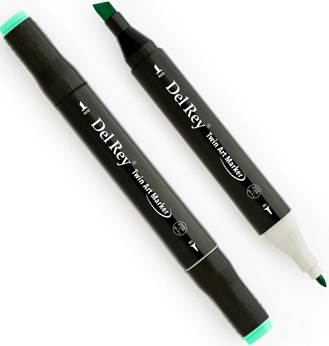 DEL REY GRAFİK MARKÖR TWIN MN-DR058 MINT GREEN LIGHT (Best)