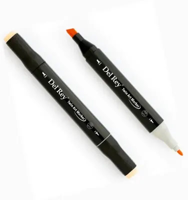 DEL REY GRAFİK MARKÖR TWIN MN-DR029 BARALEY BEIGE (Best)