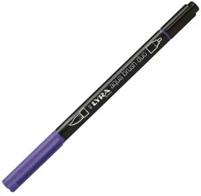 LYRA KEÇELİ KALEM AQUA BRUSH DUO FIRÇA UÇLU DELFT BLUE L6520041