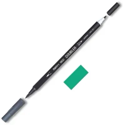 MARVY FIRÇA KALEM BRUSH PEN ÇİFT UÇLU 1800-097 APPLE GREEN
