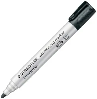 STAEDTLER BEYAZ TAHTA KALEMİ LUMOCOLOR SİYAH 351-9