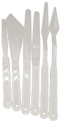 CEOART PLASTİK SPATULA 6'LI SET CEO-SN0014