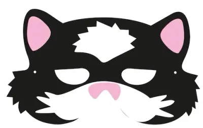 BU-BU EVA MASKE KEDİCİK BUBU-EM0011