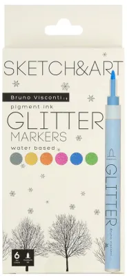 BRUNO VISCONTI SKETCH & ART SİMLİ 6 RENK 22-0094